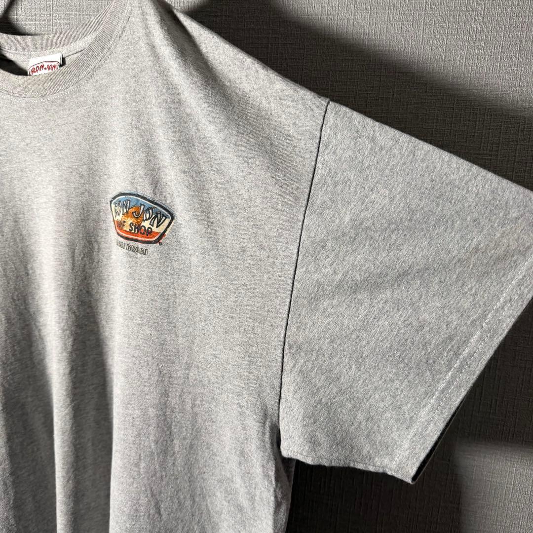 90s★人気ブランド RONJON ロンジョン Tシャツ バックプリント XL