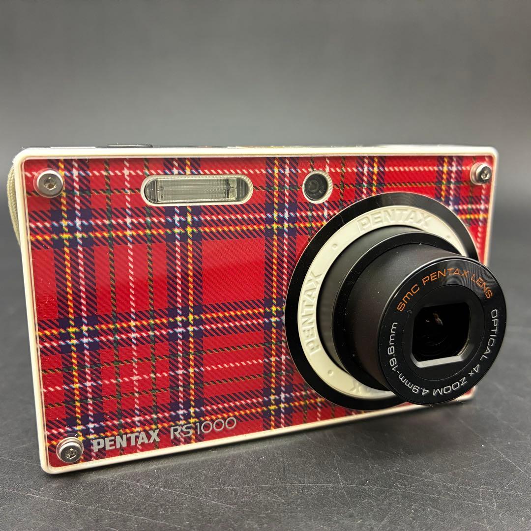 【動作OK】PENTAX Optio RS1000 デジタルカメラ コンデジ