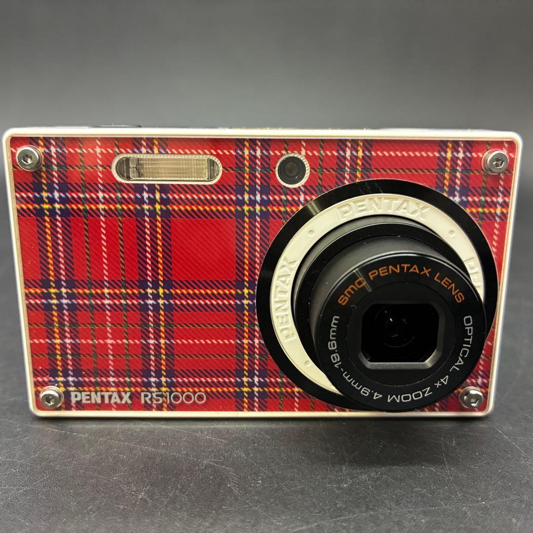 【動作OK】PENTAX Optio RS1000 デジタルカメラ コンデジ