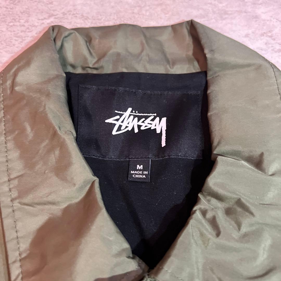Stussy オリーブ コーチジャケット M