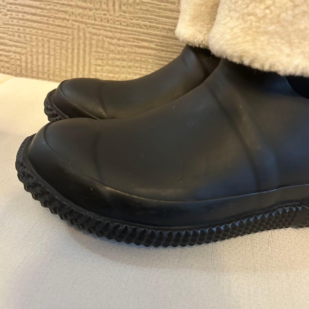 【美品】HUNTER☆ SHERPA WEBBING BOOT レインシューズ