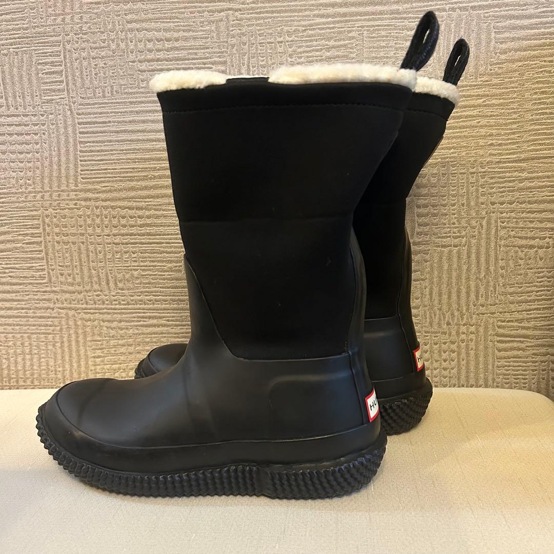 【美品】HUNTER☆ SHERPA WEBBING BOOT レインシューズ