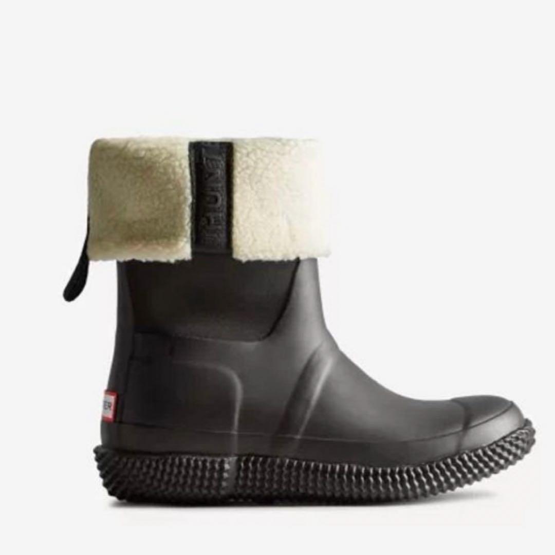 【美品】HUNTER☆ SHERPA WEBBING BOOT レインシューズ