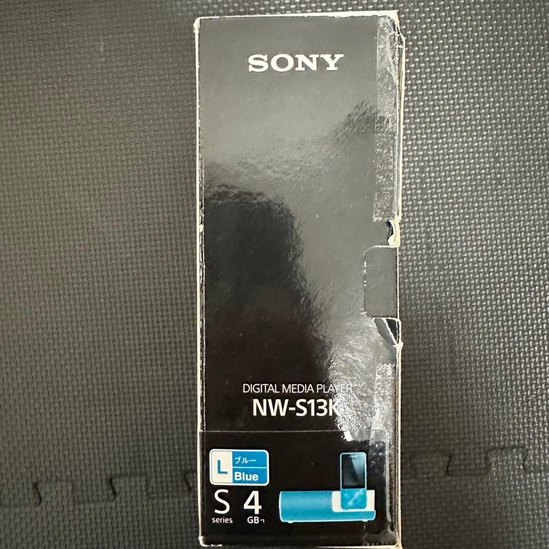 SONY NW-S13K デジタルオーディオプレーヤー 4GB ライトブルー