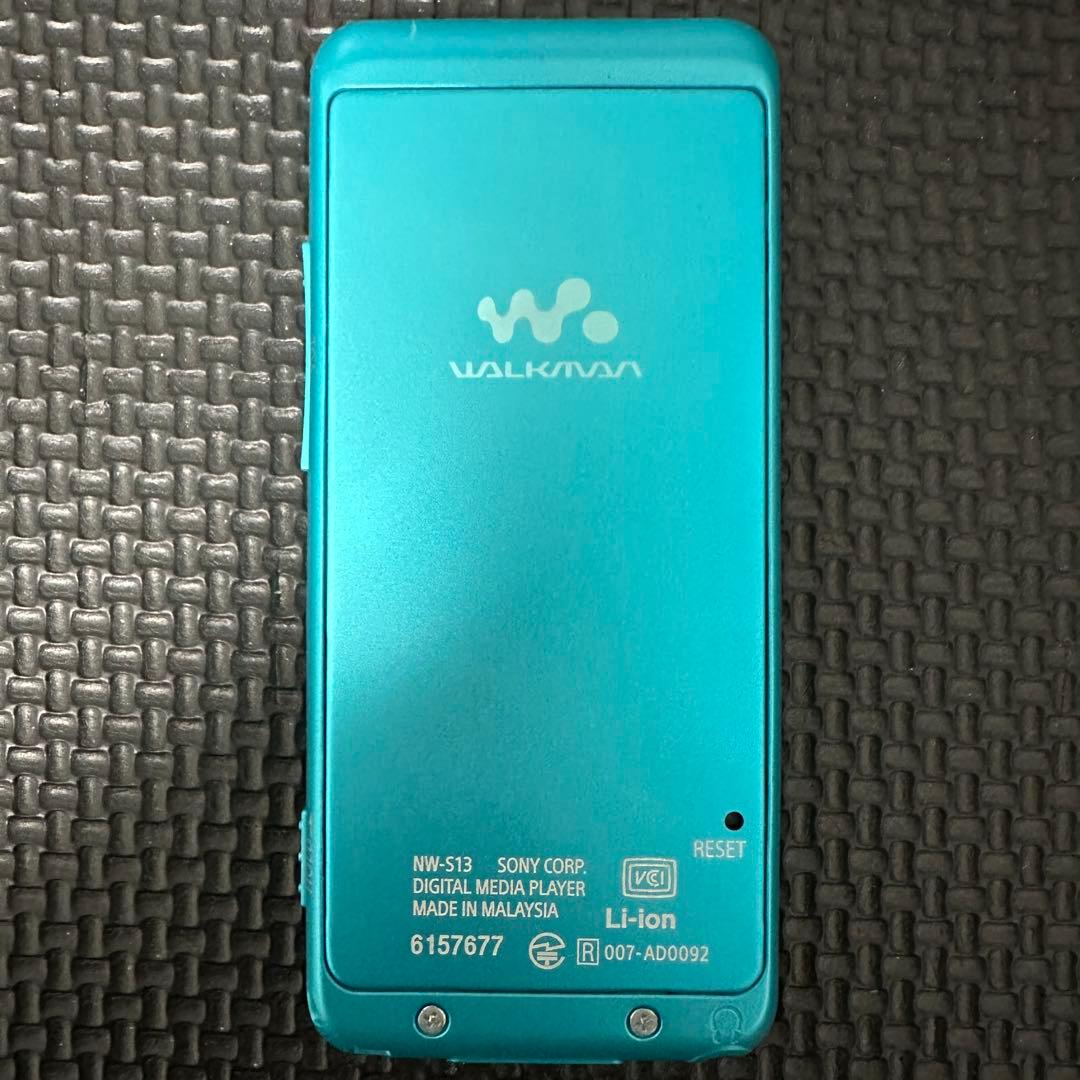 SONY NW-S13K デジタルオーディオプレーヤー 4GB ライトブルー