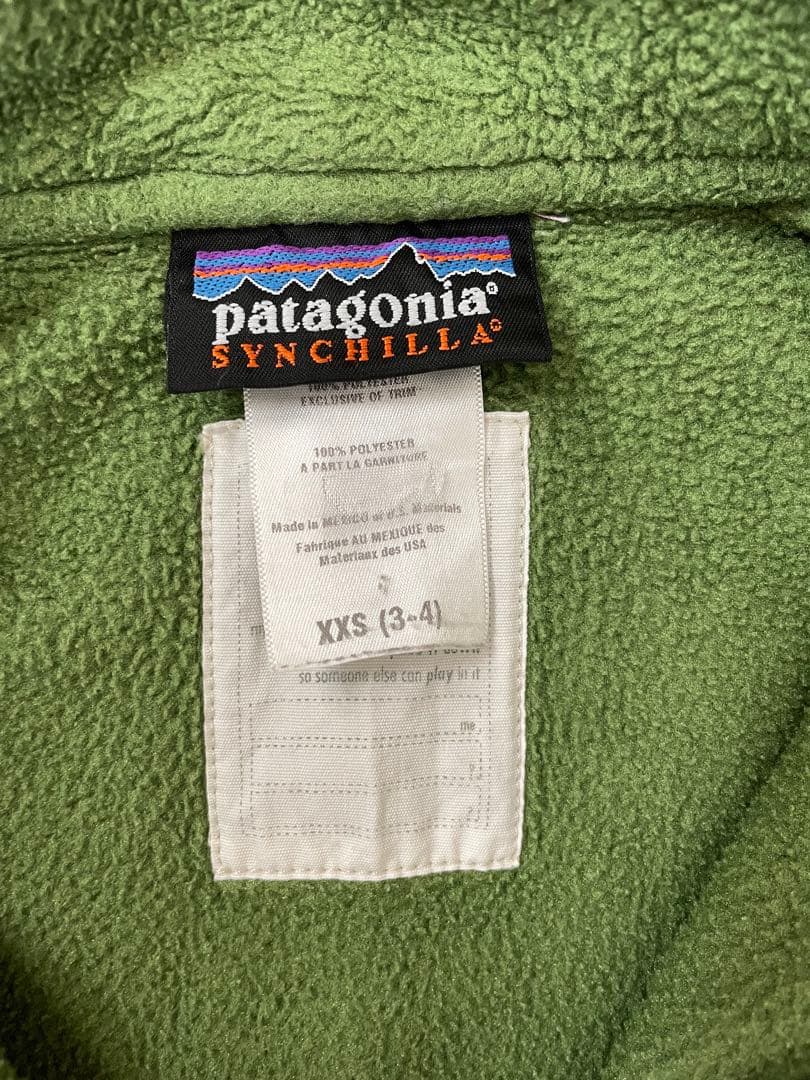 【キッズXXS】Patagonia シンチラ　スナップフリース