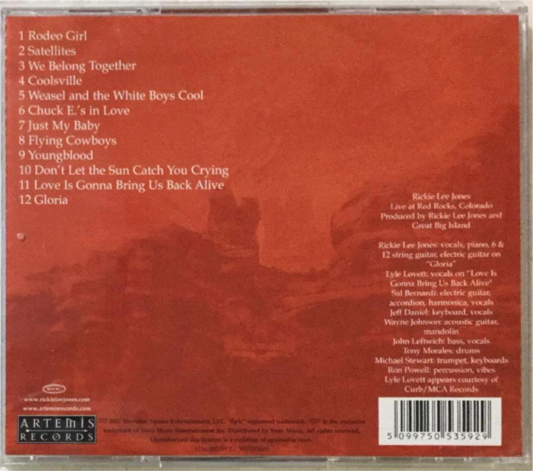 リッキー・リー・ジョーンズ  / Live at Red Rocks