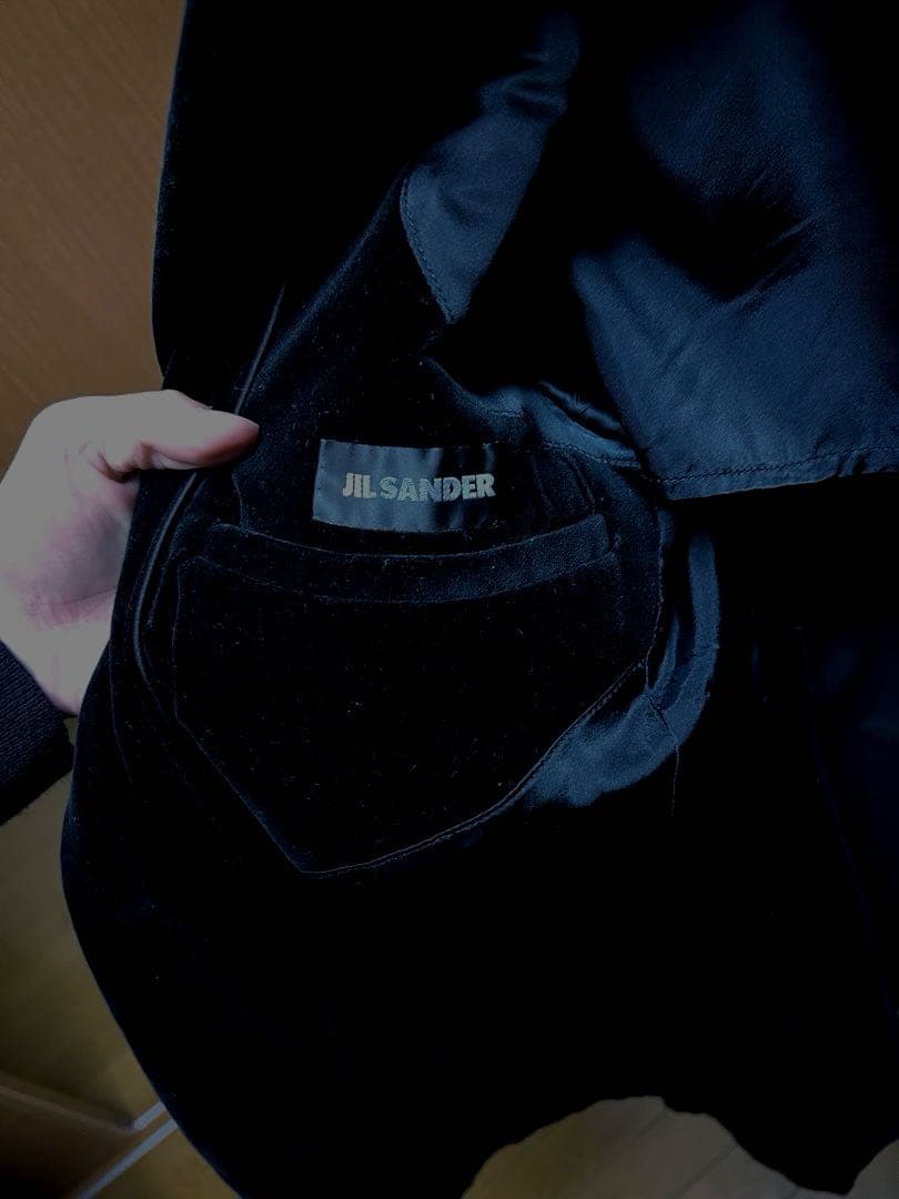 ふ*ゅ様 JIL SANDER ベロア テーラードジャケット　アーカイブ　ジルサ