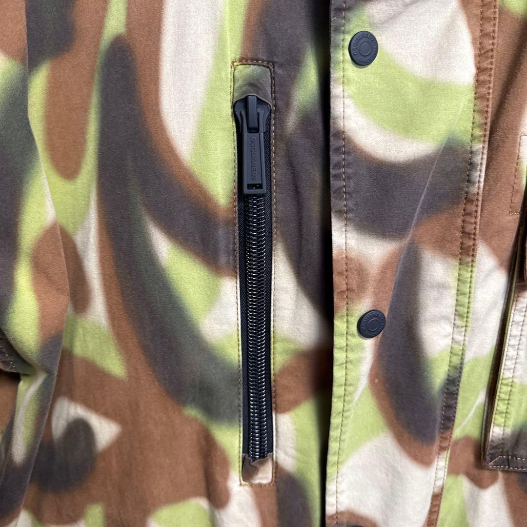 2022ssディースクエアード Military Cargo Parka コート