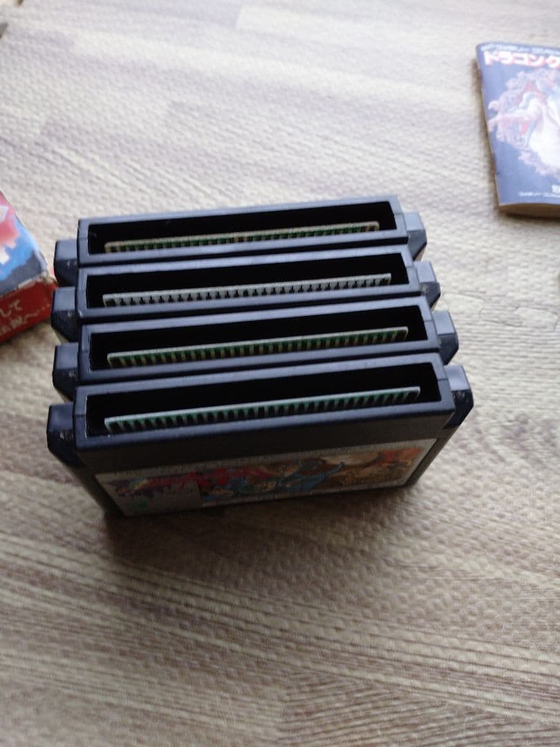 値下げ ☆ Nintendo ファミコン ソフト ドラゴンクエスト 4本セット