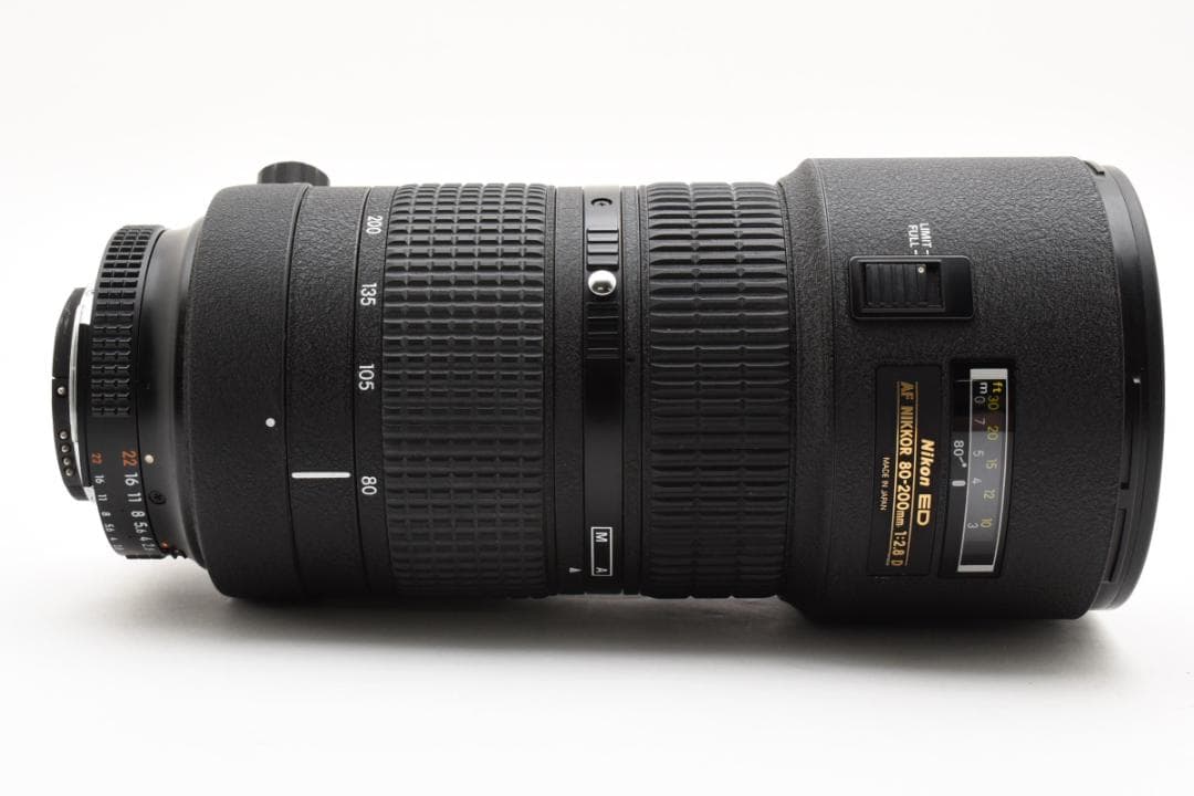 外観美品 nikon AF NIKKOR 80-200mm 2.8 D ED