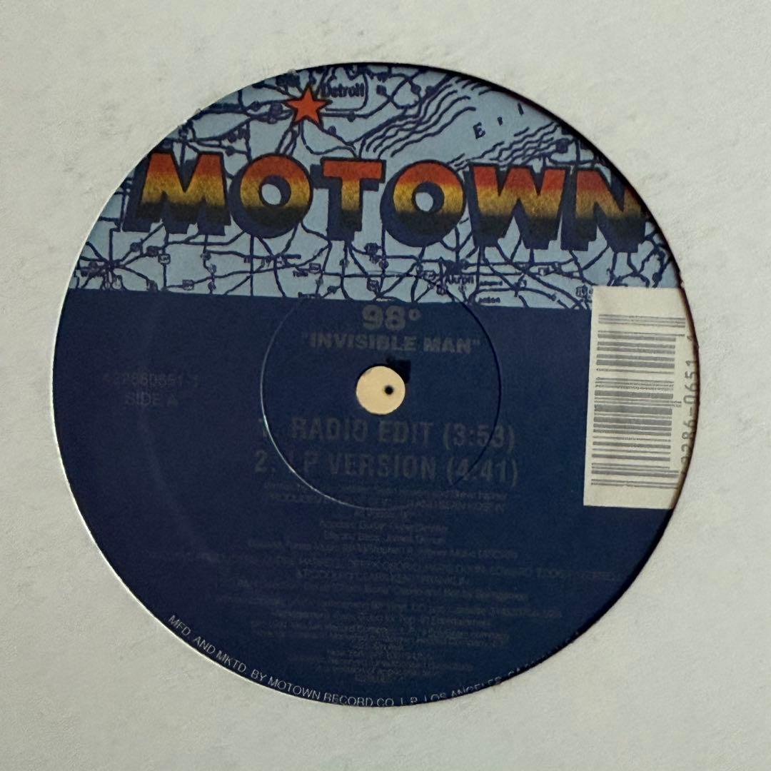 98° Invisible Man 12インチレコード
