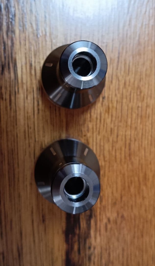 SHIMANO シマノ 夢屋 ダブルハンドルアルミノブ ハンドルノブのみ