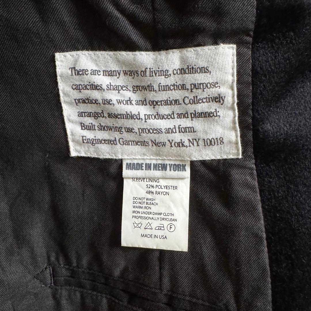 ENGINEERED GARMENTS テーラードジャケット S ブラック