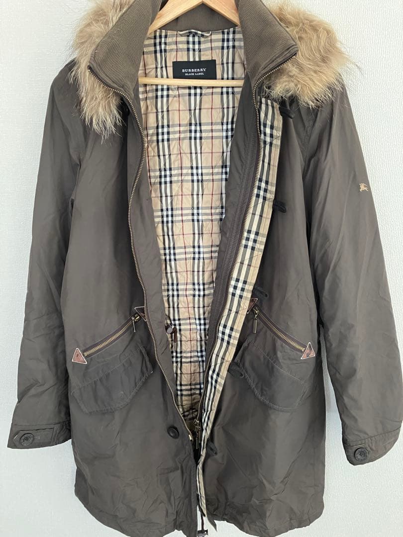 BURBERRY BLACK LABEL モッズコート LL