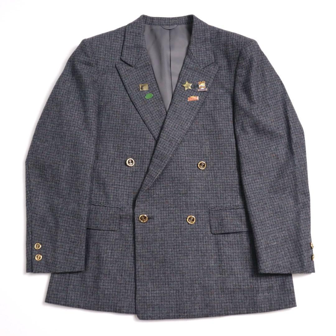4点セット vintage 80s 90s スーツ セットアップ ピンズ