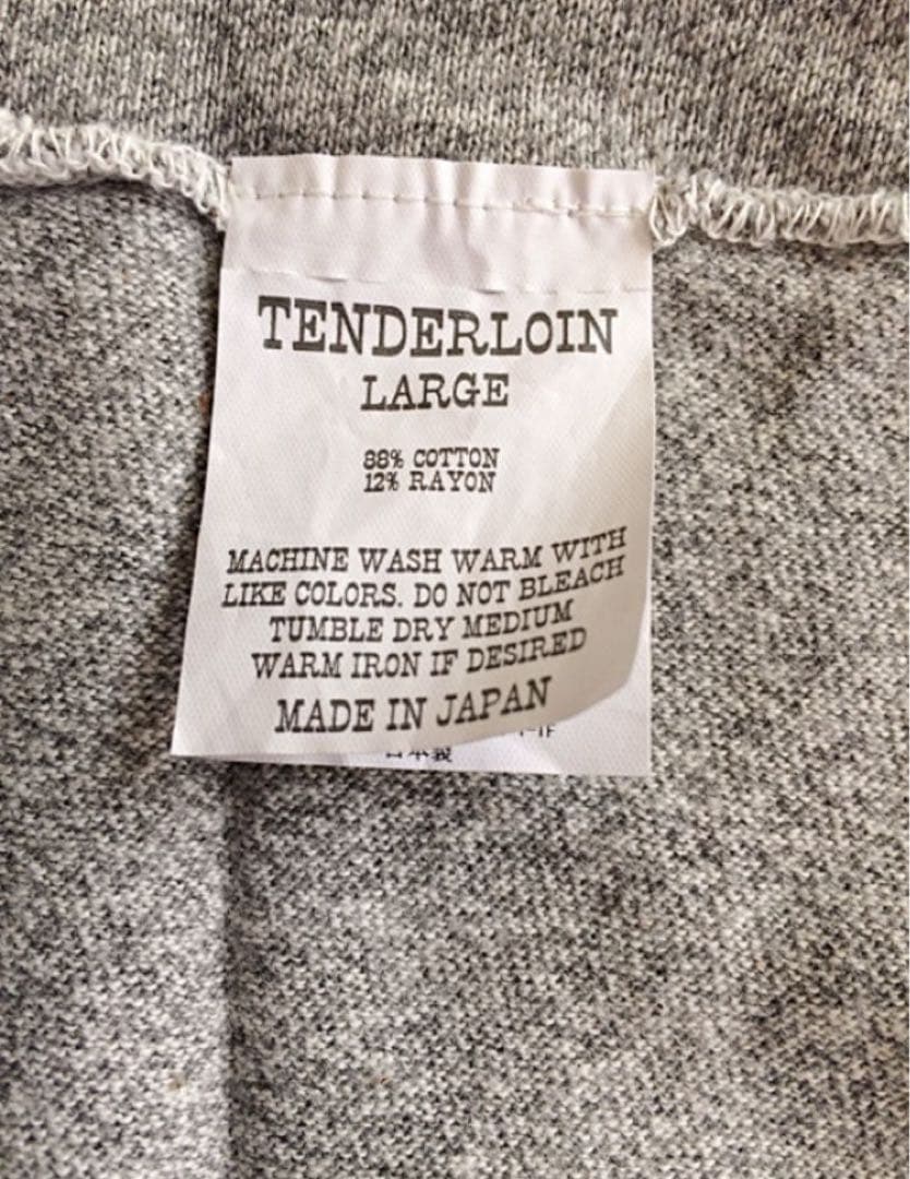 TENDERLOIN Tシャツ グレー
