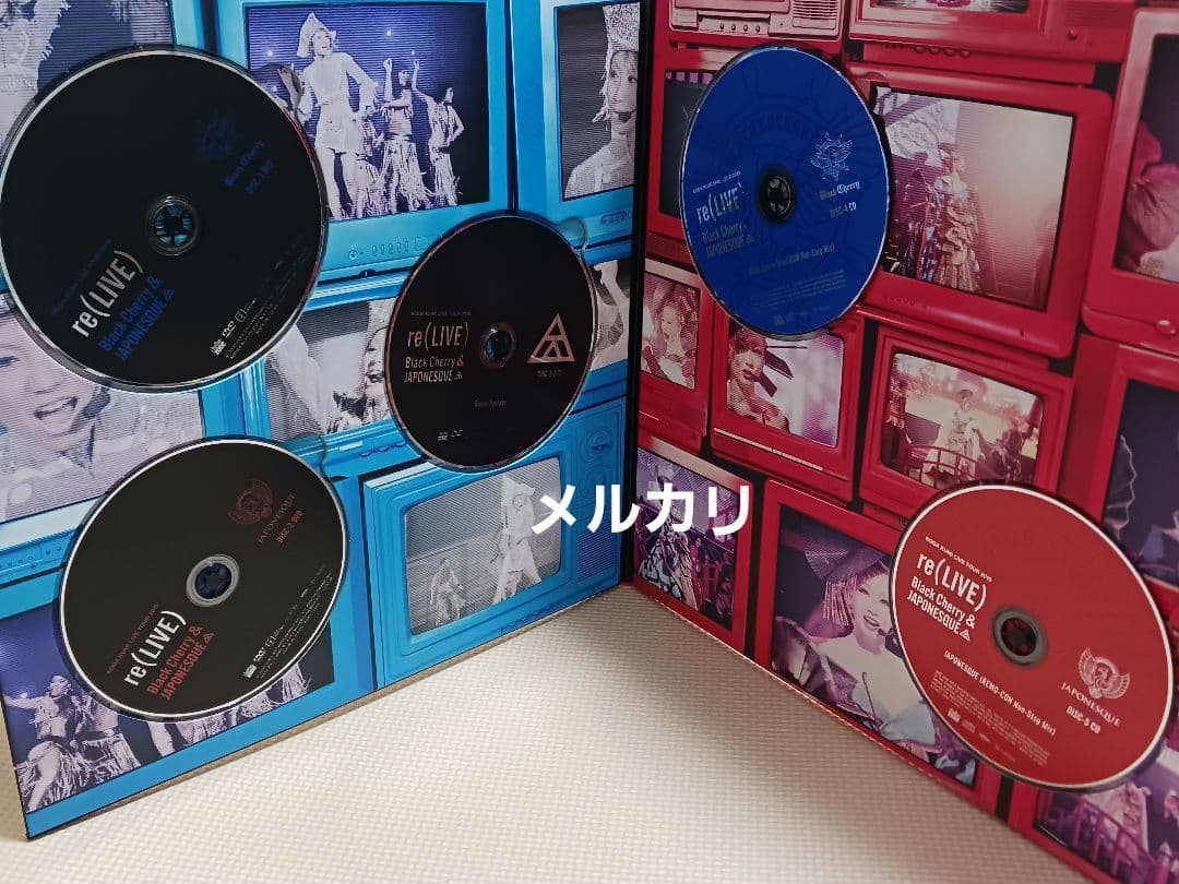 倖田來未 ライブツアー 2019 re(LIVE) FC盤 3DVD+2CD