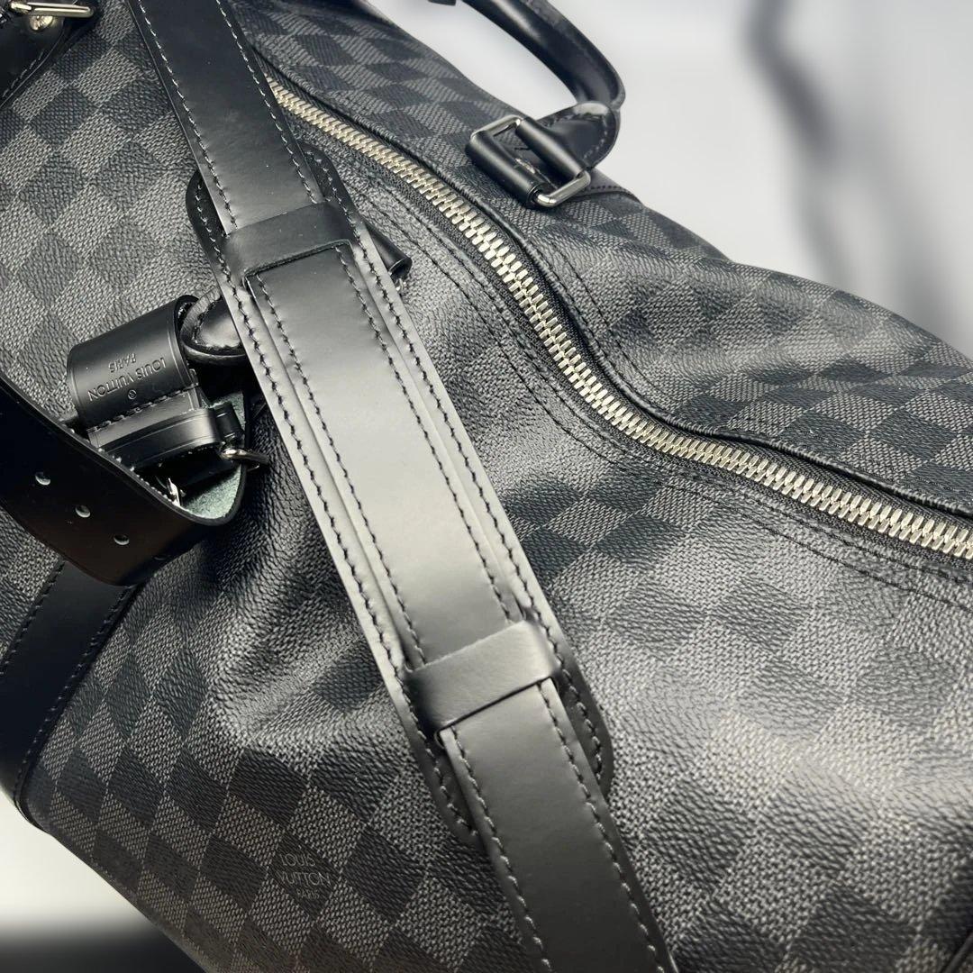 LOUIS VUITTON/ルイヴィトン ダミエ キーポル・バンドリエール 55
