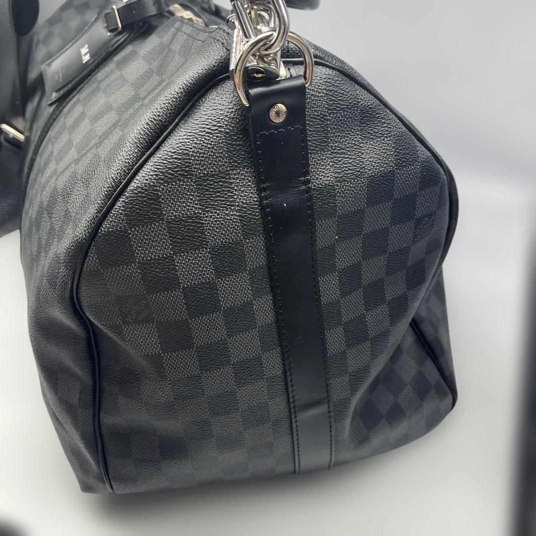 LOUIS VUITTON/ルイヴィトン ダミエ キーポル・バンドリエール 55