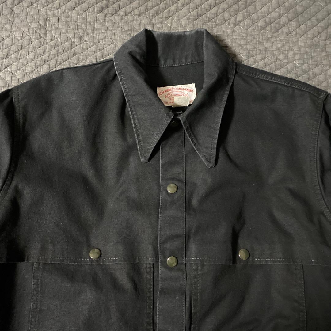 h*t様 ビンテージC.C. Filson Co. ブラックハンティングジャケッ