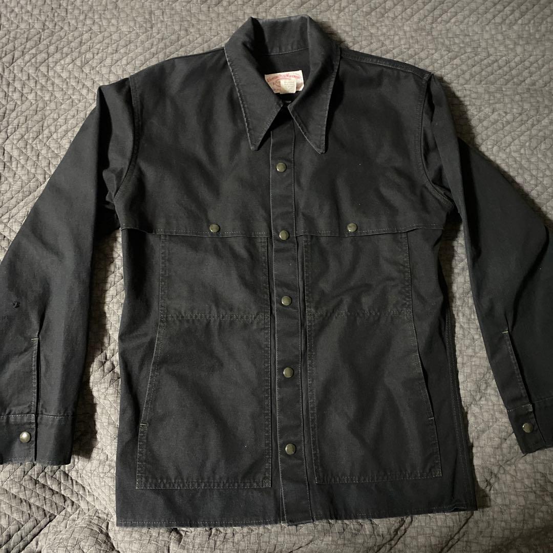h*t様 ビンテージC.C. Filson Co. ブラックハンティングジャケッ