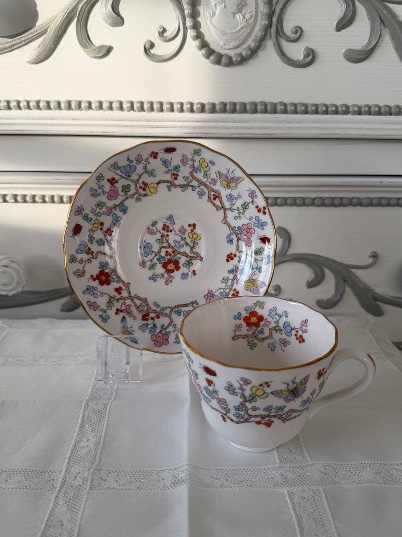 希少 美品◆スポード シャンハイ カップ＆ソーサー Spode SHANGHAI