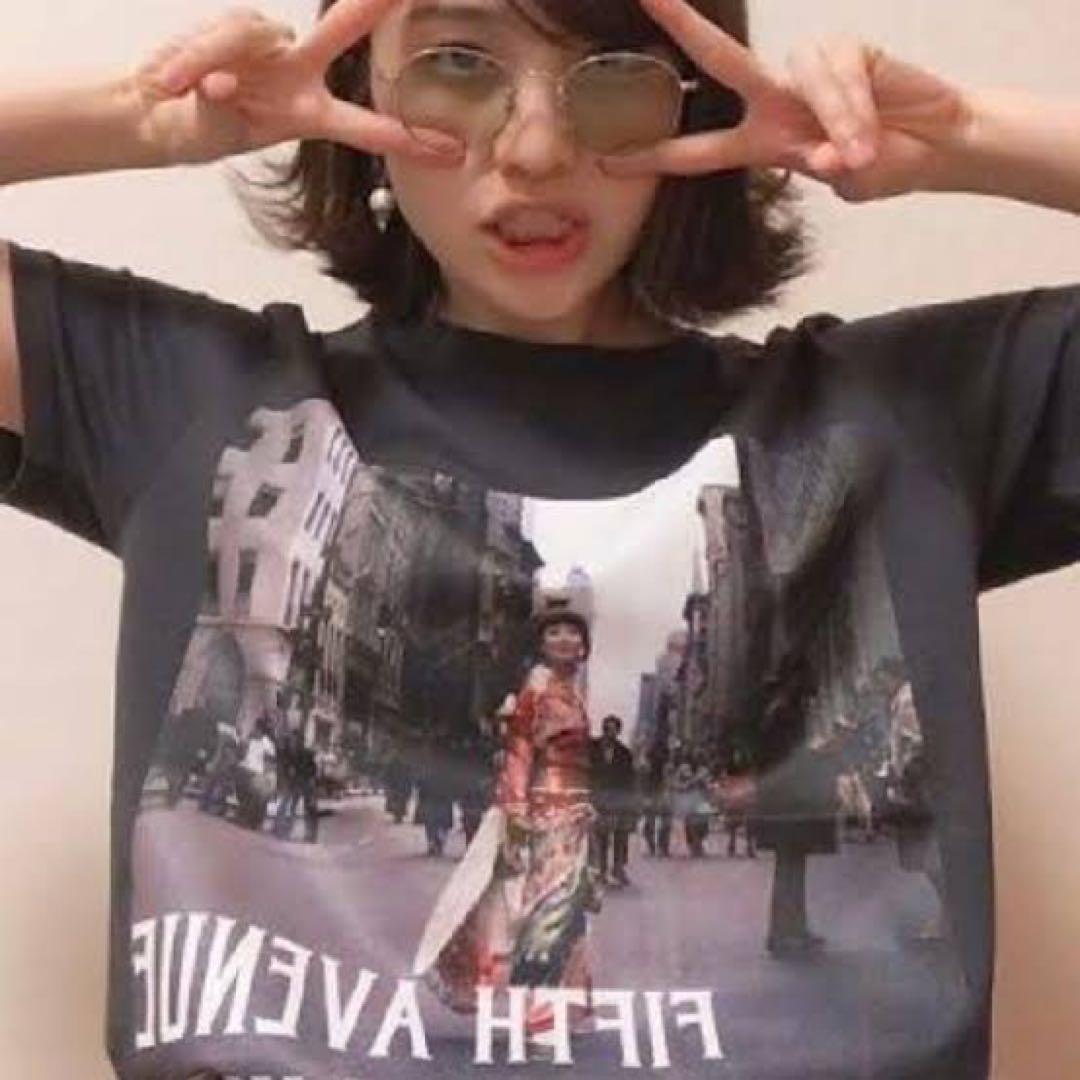 黒柳徹子 Tシャツ NEW YORK ニューヨーク 5番街
