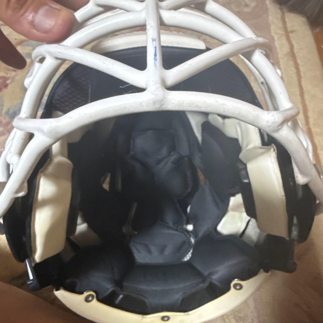 アメリカンフットボール ヘルメット スピードフレックス M チンストラップ付き