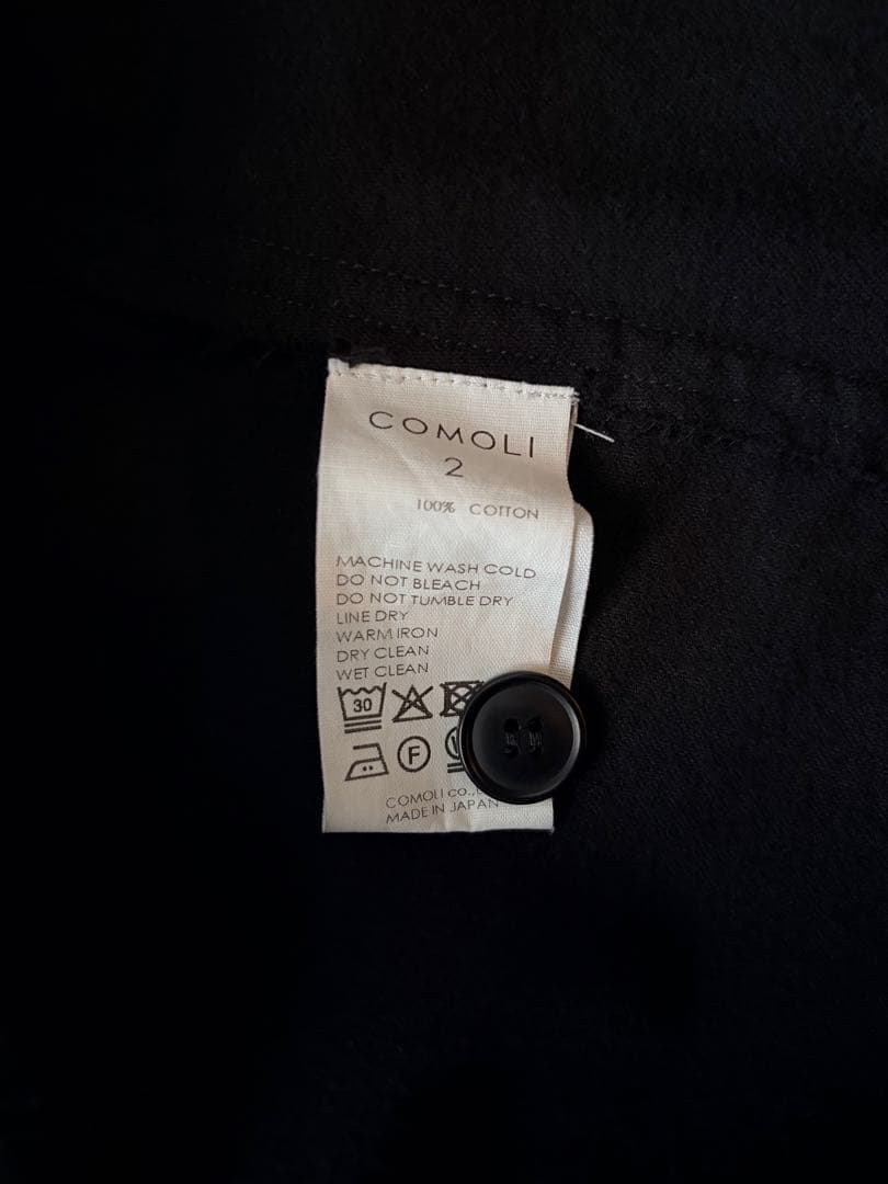 COMOLI コットンネルジャケット 2 25aw