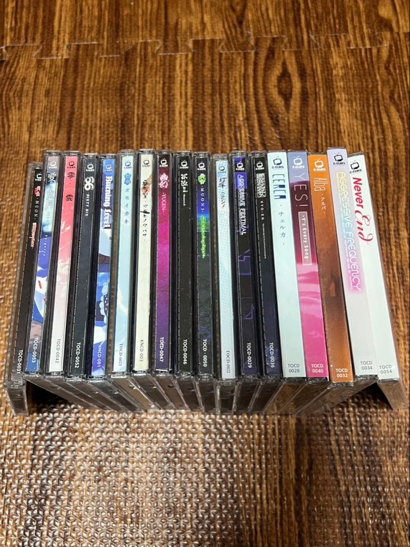 C-CLAYS 18枚 まとめ 東方project CD 帯有