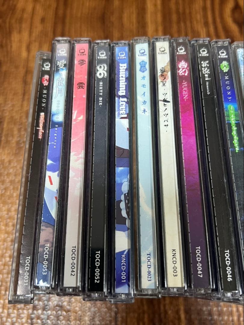 C-CLAYS 18枚 まとめ 東方project CD 帯有