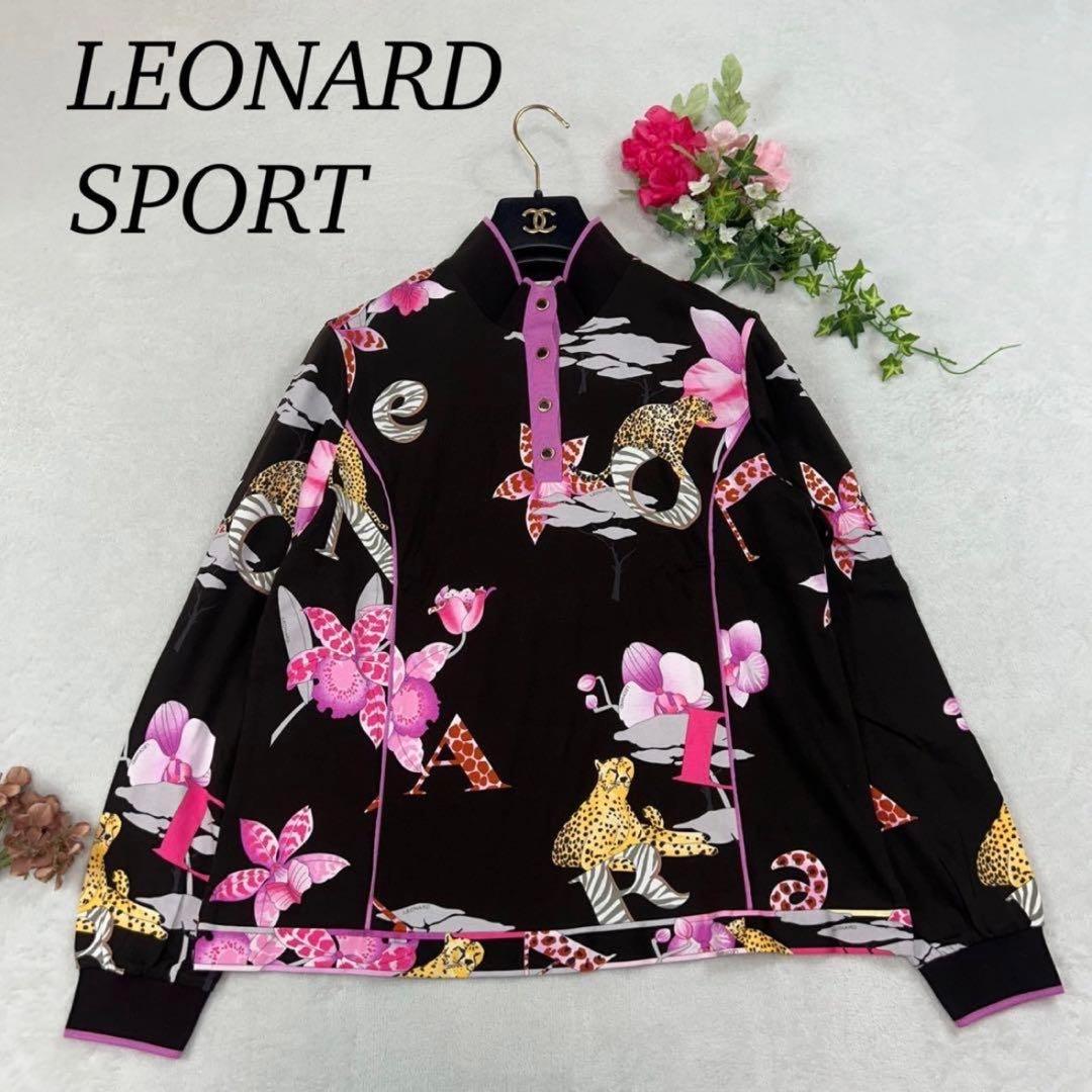 K399 新品未使用 XL レオナール LEONARD 金ボタン レディース