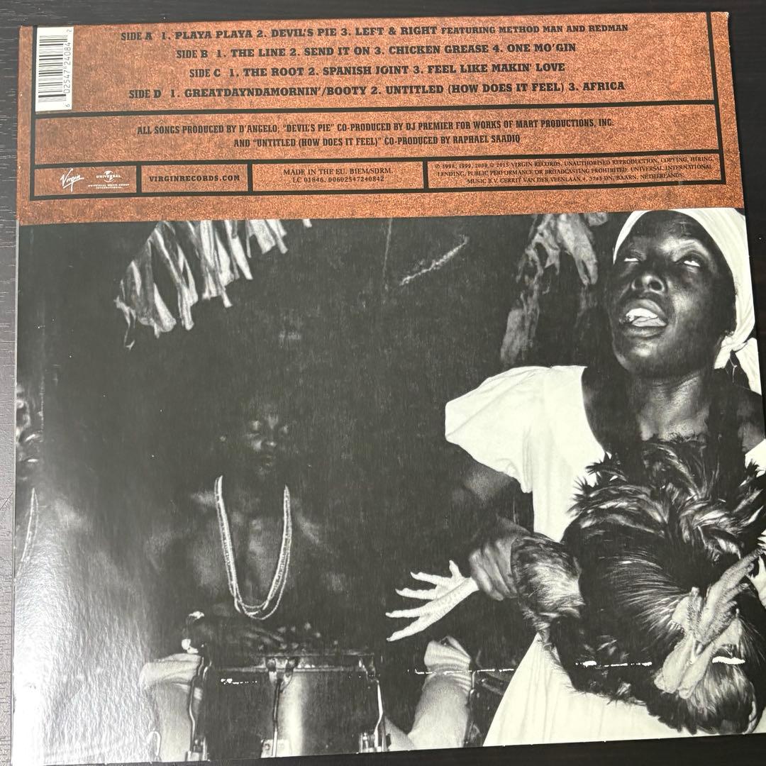 D'Angelo boodoo レコード