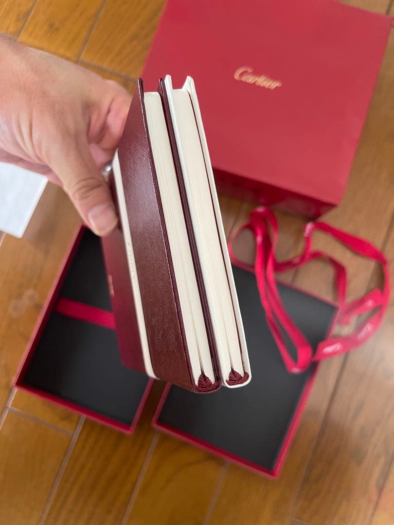 未使用Cartier カルティエ パンテールノートブックス2冊セット