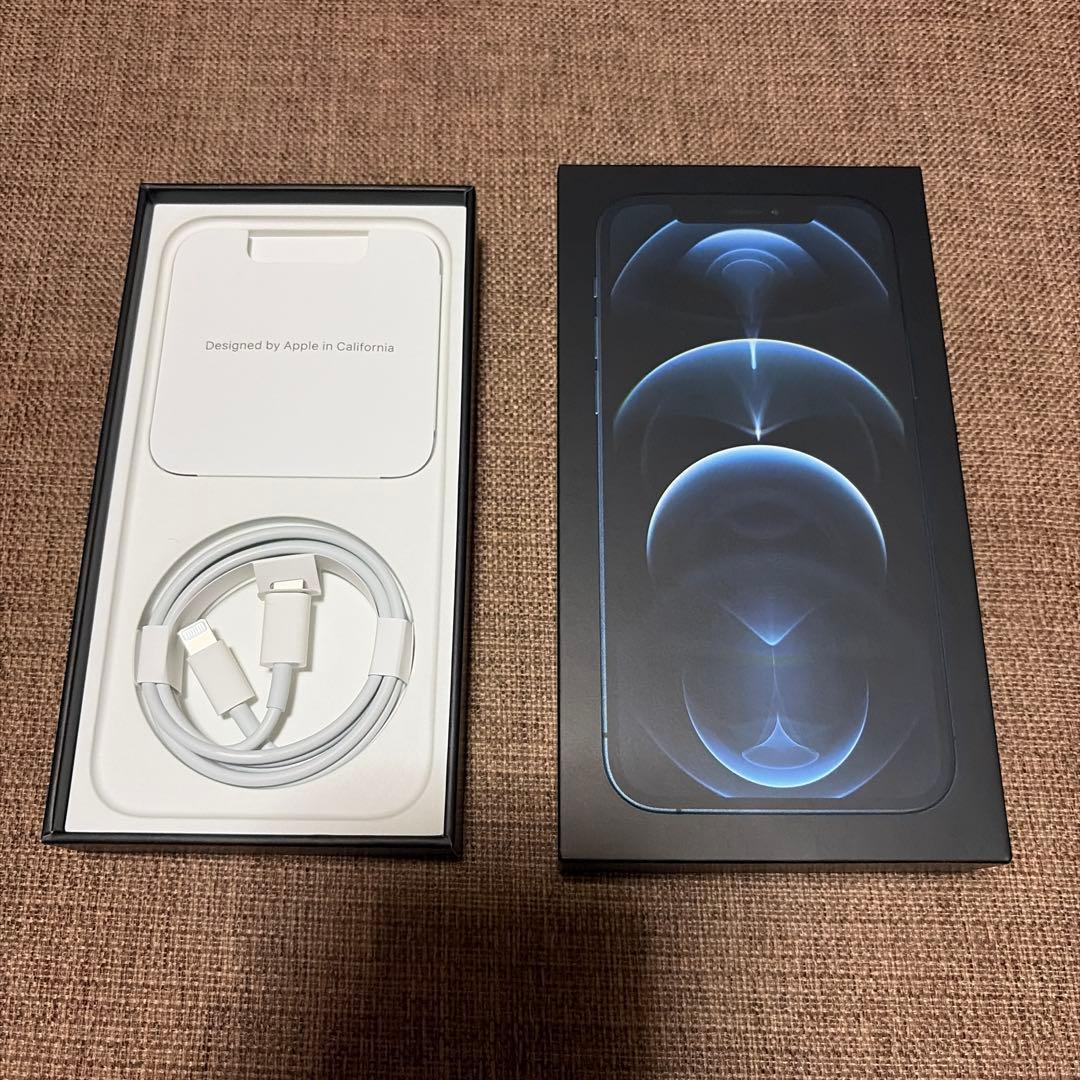 【美品】iPhone12 Pro 256GB パシフィックブルー SIMフリー