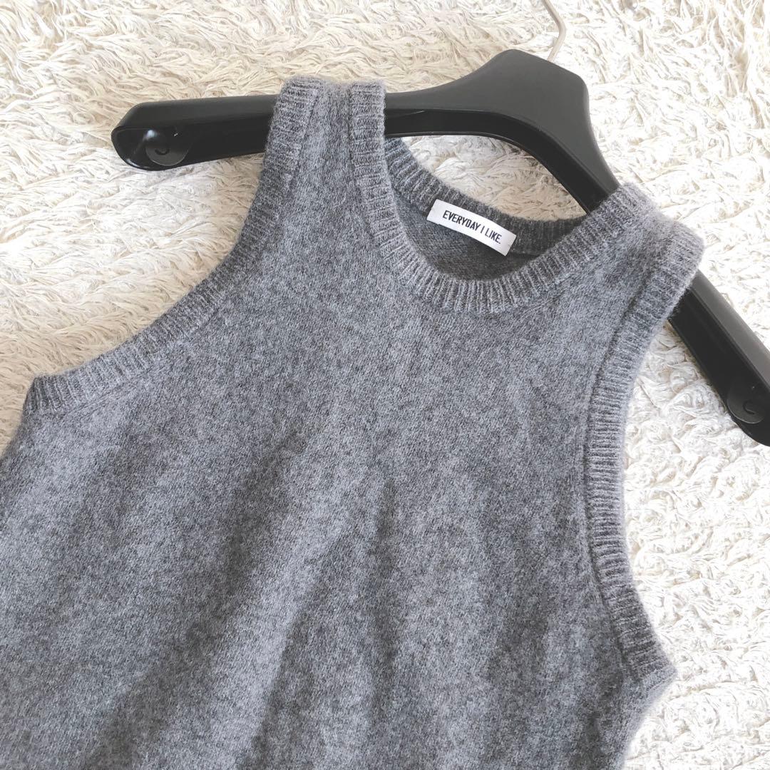極美品✨EVERYDAY I LIKEツインニット カシミヤ混 アンサンブル
