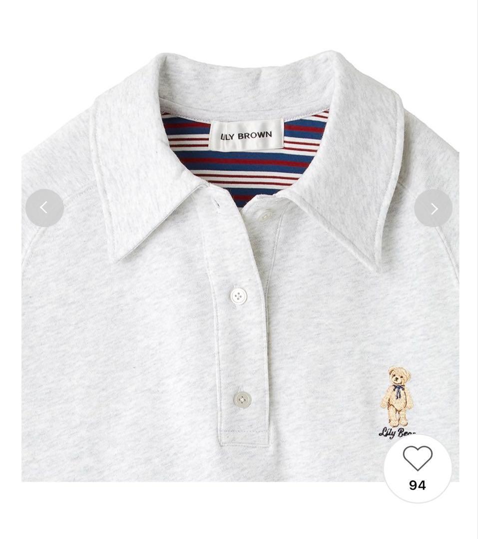 ♡新品♡リリーブラウン　Lily Bear ポロスウェット