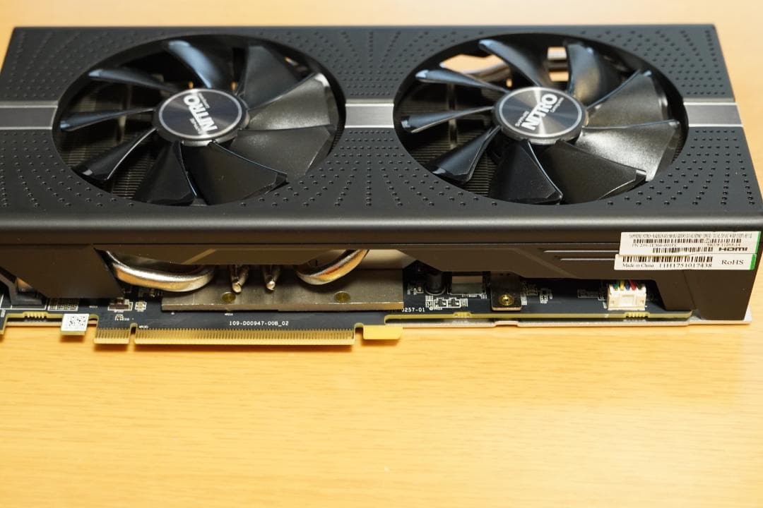 グラフィックボード・グラボ・ビデオカード SAPPHIRE NITRO+ RX580 8GB GDDR5 DUAL
