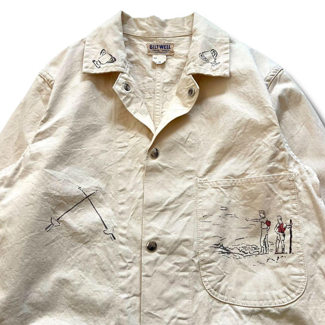 40s BILT WELL 実名 復刻 メモリアル ジャケット 38 東洋