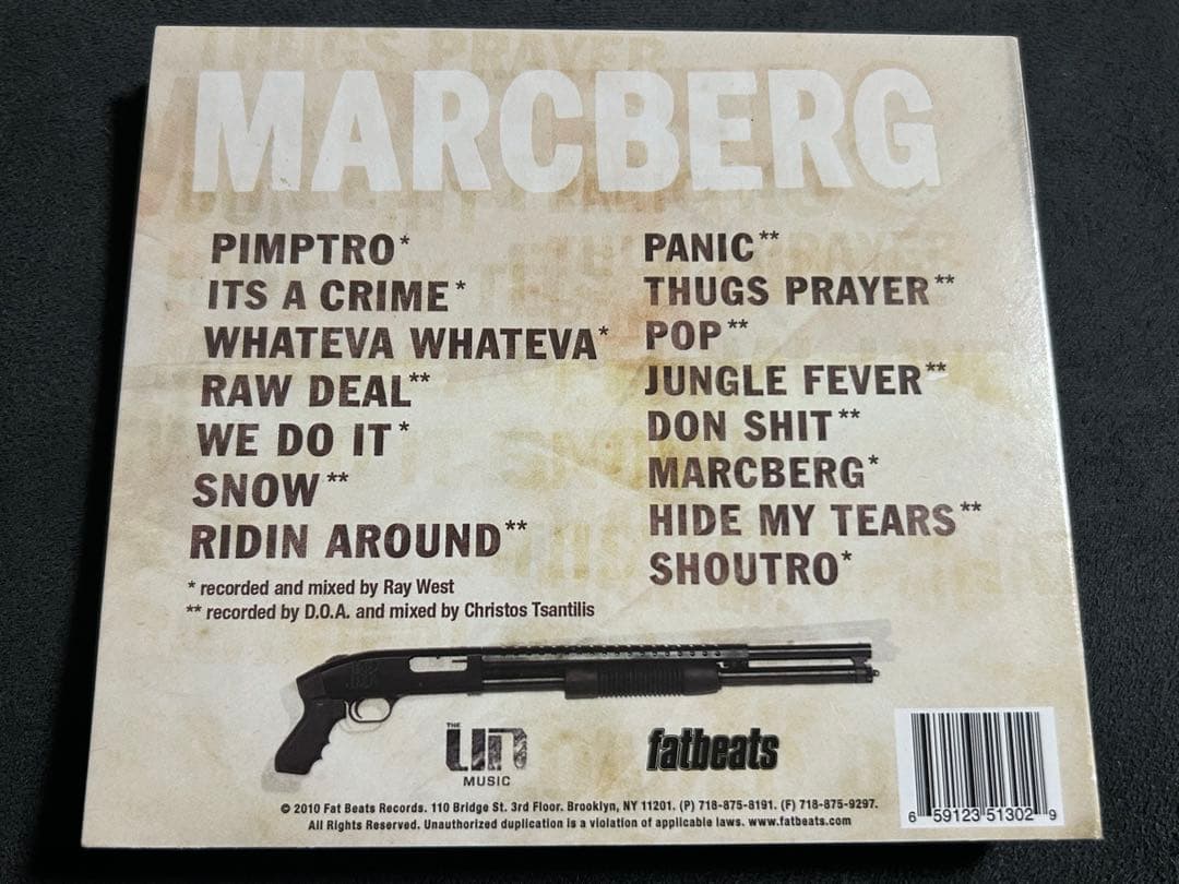 激レア アングラ ROC MARCIANO - MARCBERG ''CD''