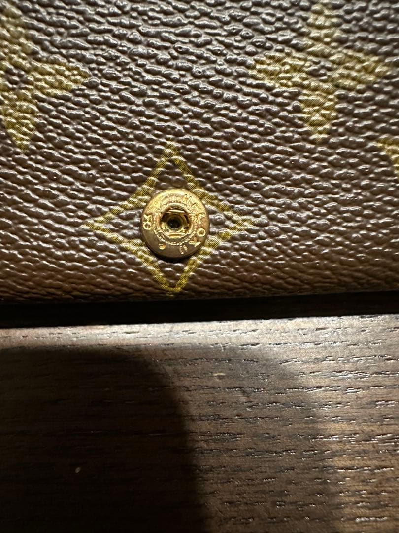 Louis Vuitton モノグラム 二つ折り財布　ヴィンテージ