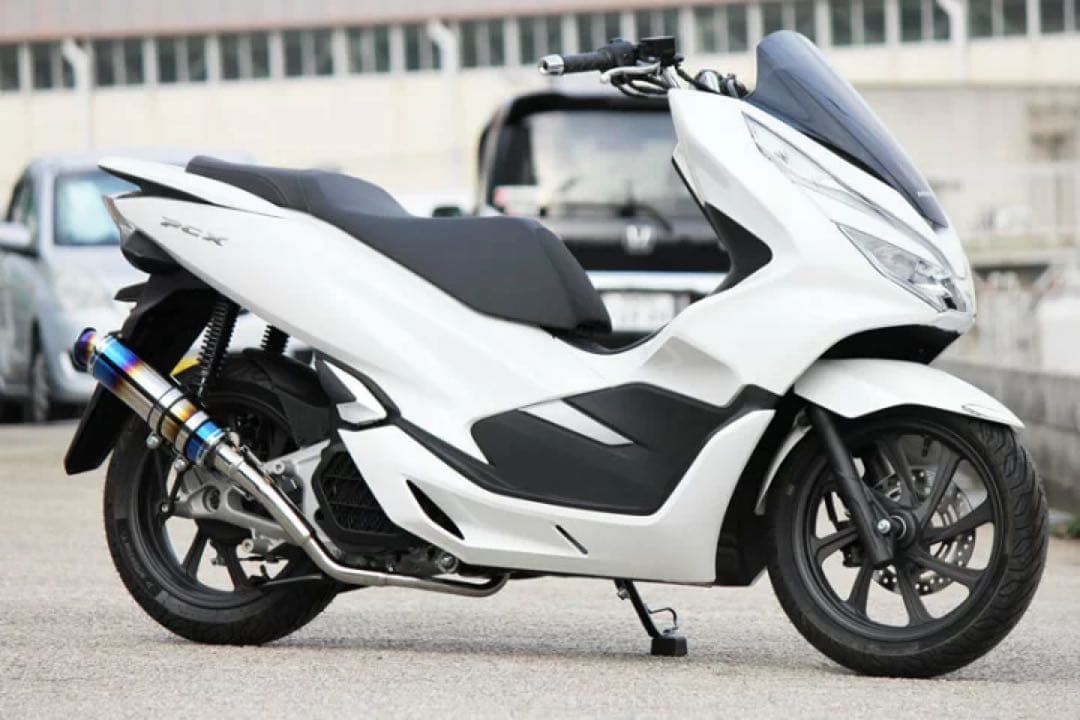 ホンダ PCX125/PCX150(JF81)SSBブルーマフラー