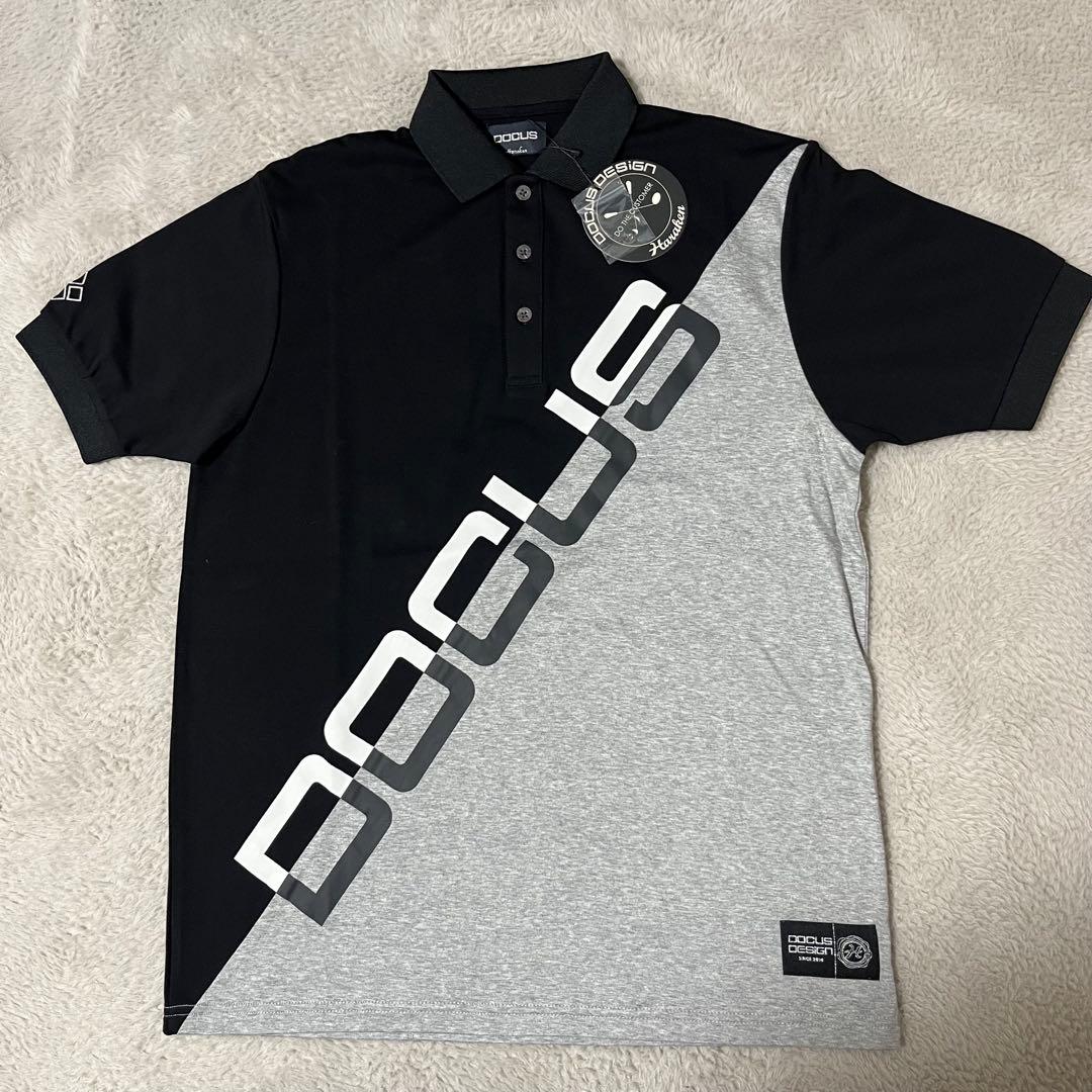 【新品】DOCUS ドゥーカス　GOLFポロシャツ　半袖　ゴルフウェア