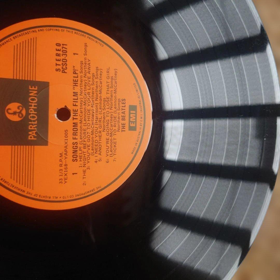 オーストラリア盤THE BEATLES HELP! LPレコード