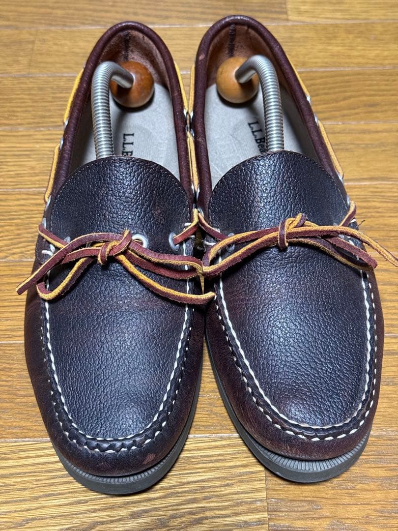 L.L.Bean メンズ ハンドソーン・モカシン、キャンプ・モック26.5㎝