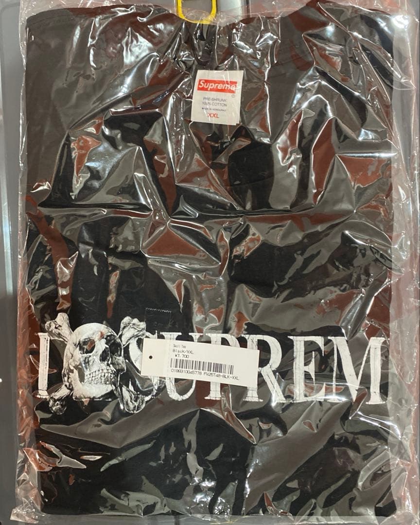 トップス Supreme Skull Tee Black XXL
