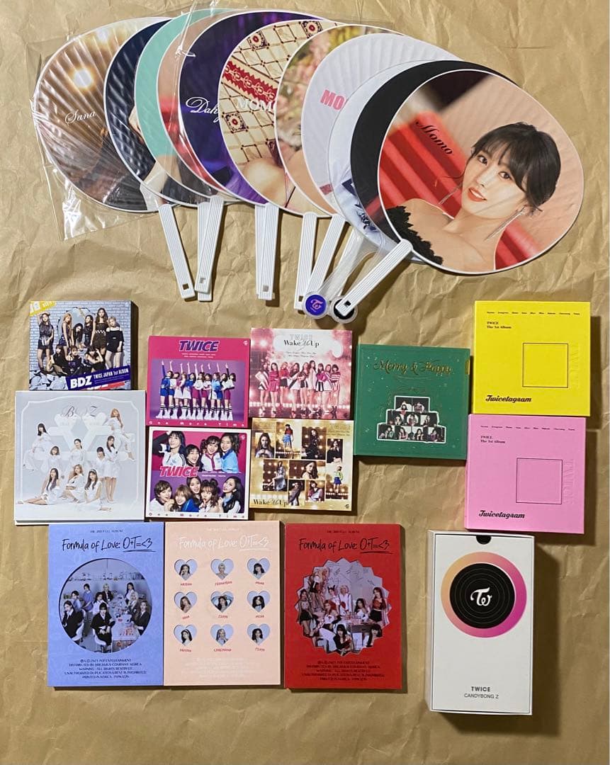 TWICE CD.グッズまとめ売り