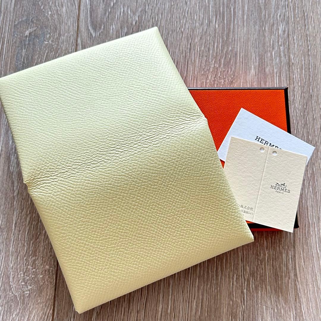 yu1811【新品未使用】HERMES カルヴィデュオ ジョーヌミルトン