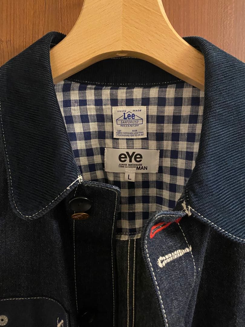 Lee eYe MAN カバーオール Lサイズ インディゴ